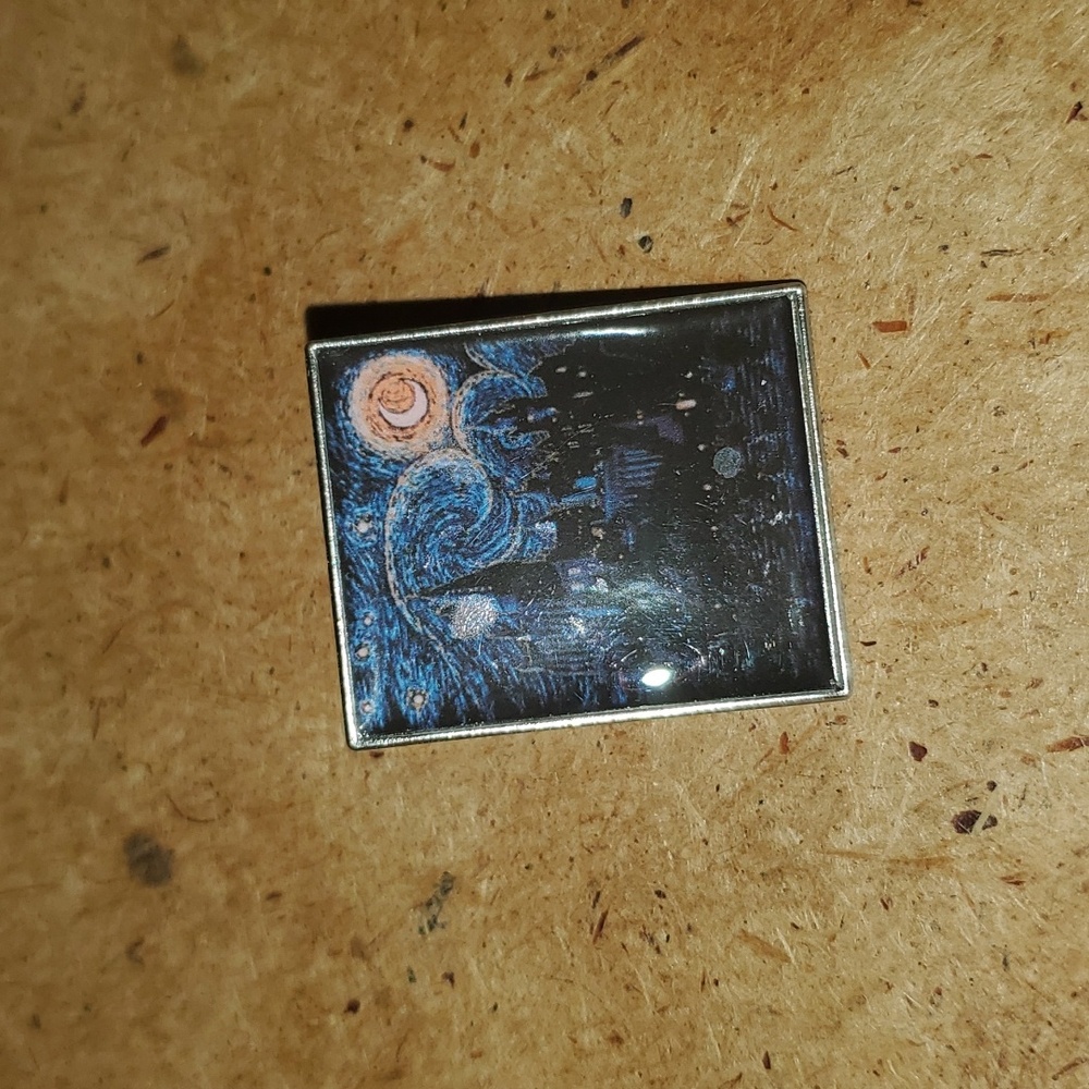 Starry Night Inspired Brooch